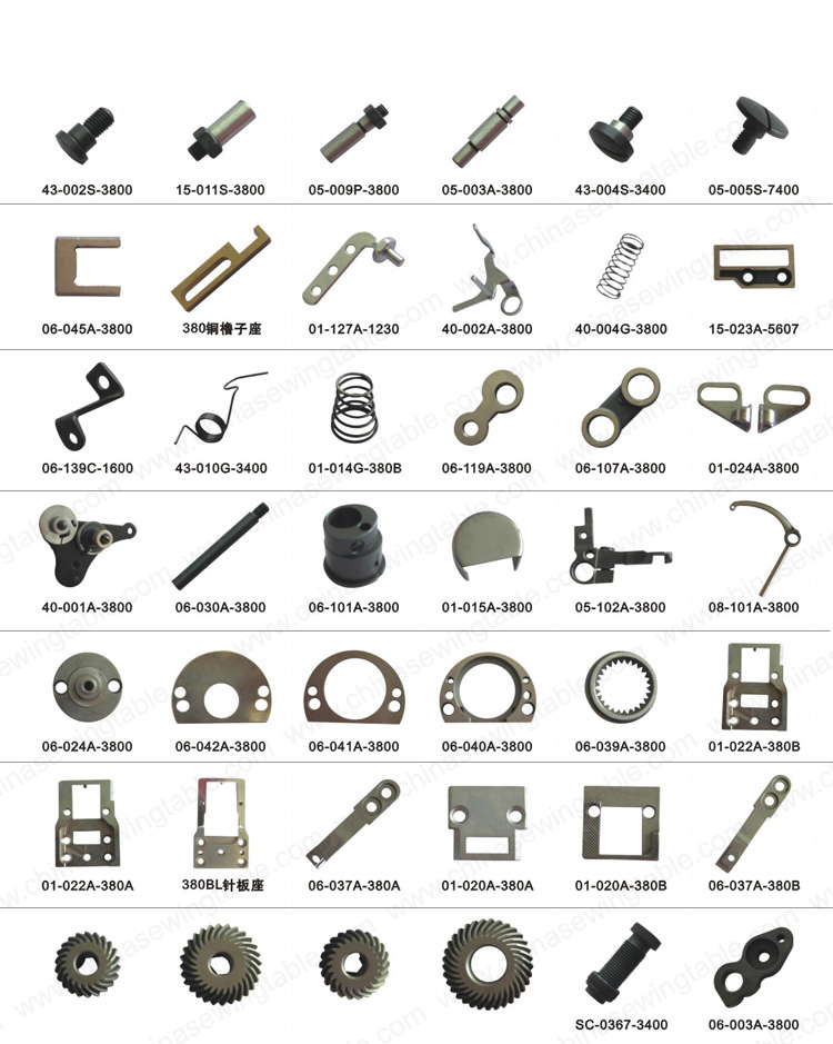 Sunstar KM380 KM1201 KM1306 1 Sewing machine Spare parts&accessory Repuestos para maquina de coser