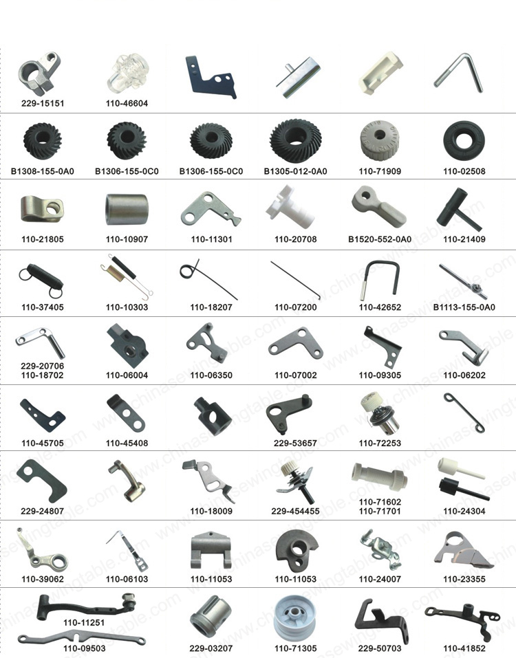 Typical 8500 5550 1 Sewing machine Spare parts&accessory Repuestos para maquina de coser